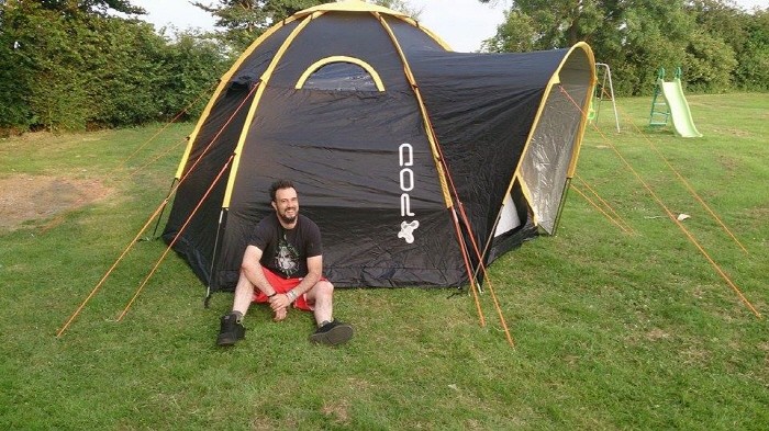 캠핑족을 하나로…모듈형 야영 텐트