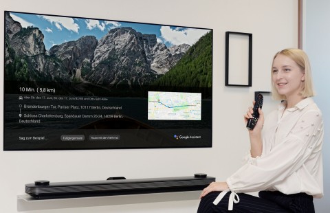 LG전자, 구글 어시스턴스 탑재한 인공지능TV  8개국 출시