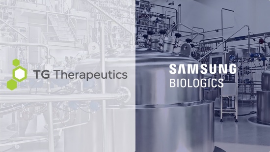삼성바이오로직스, TG테라퓨틱스 신약 위탁생산 확대