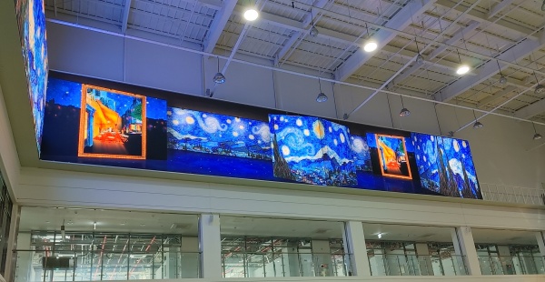 LG전자, 속초 복합쇼핑몰에 대형 LED 전광판 조성-상업용 디스플레이 시장 공략