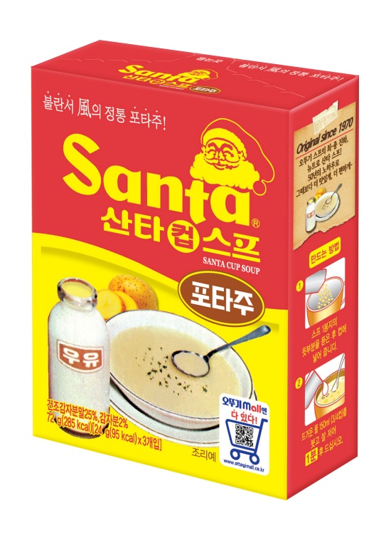 오뚜기, 한정판 '산타컵스프 포타주' 출시