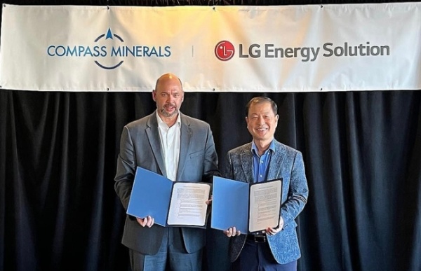 LG에너지솔루션, 미국 컴파스 미네랄과 7년간 리튬 공급