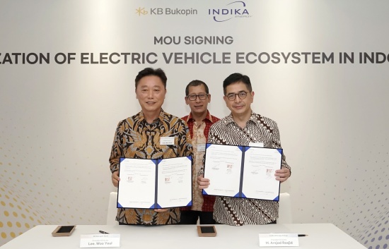 KB국민은행, 인도네시아 전기차 생태계 활성화 업무협약 체결