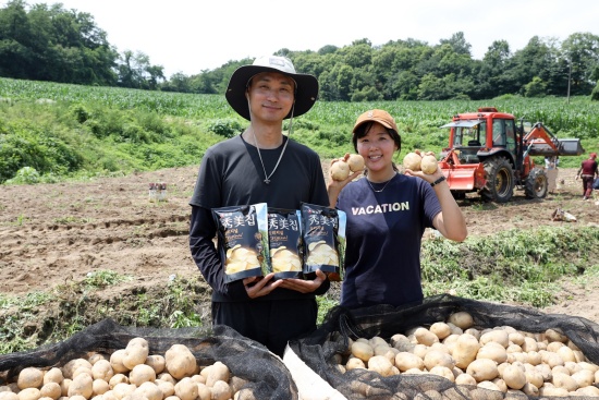 농심, 귀농 청년농부 재배 감자 325톤 구매
